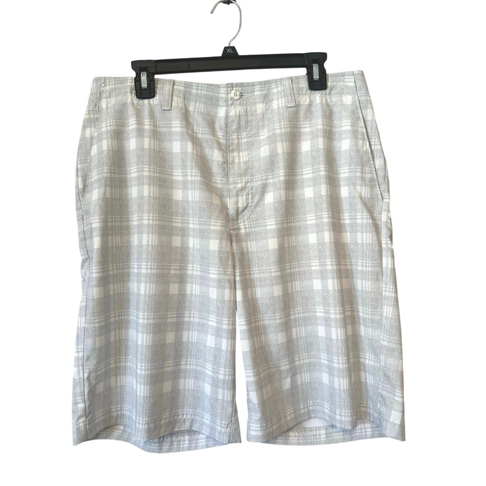 Ben Hogan Plaid Stretch Golf Shorts size 34 Casual, Outdoor, Minimalist